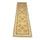 Tapis de couloir Tapis Ziegler - 358 x 89 cm - or