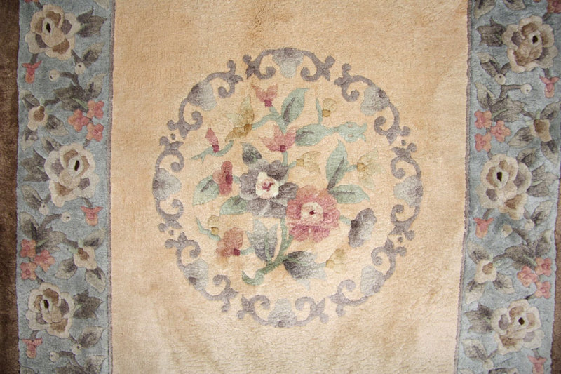 Seidenteppich - China Seide 337 x 70 cm Teppich Läufer