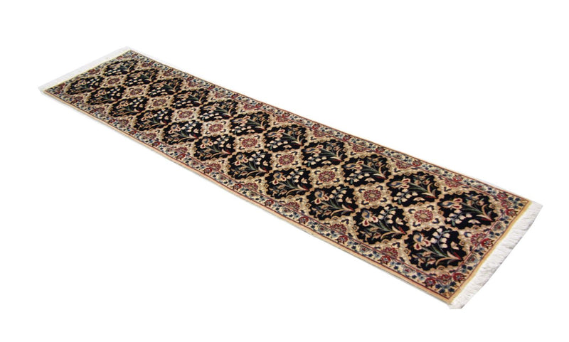 Tapis de couloir Tapis persan - Nain - Premium - 203 x 48 cm - bleu