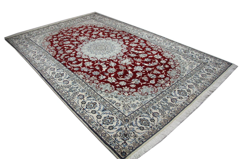 Tapis persan - Nain - Royal - 320 x 204 cm - bleu