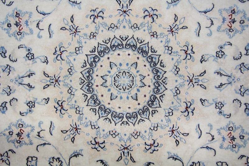 Tapis persan - Nain - Royal - 293 x 200 cm - bleu