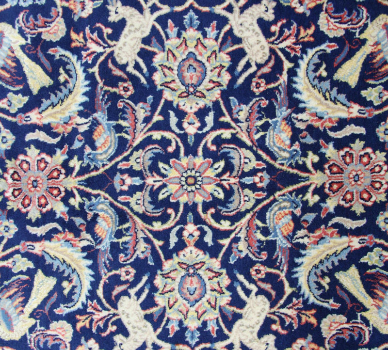 Tapis persan - Classique - 295 x 210 cm - bleu