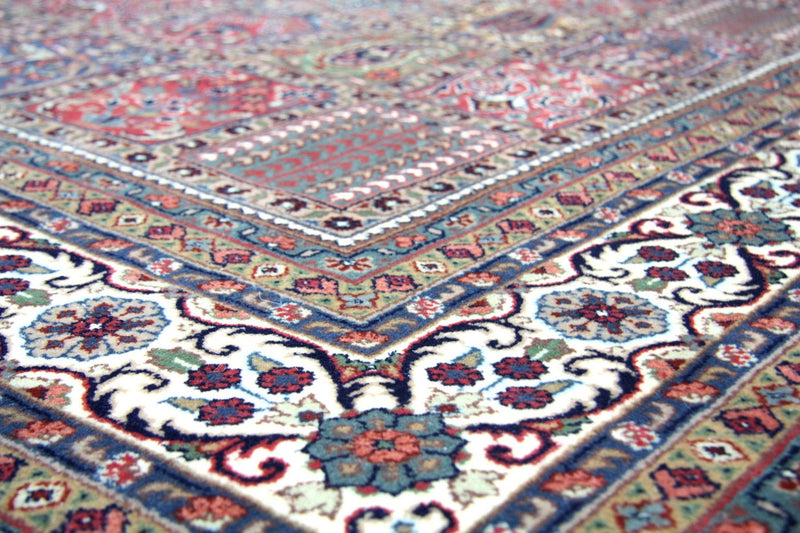 Tapis persan - Nomadic - 301 x 198 cm - bleu