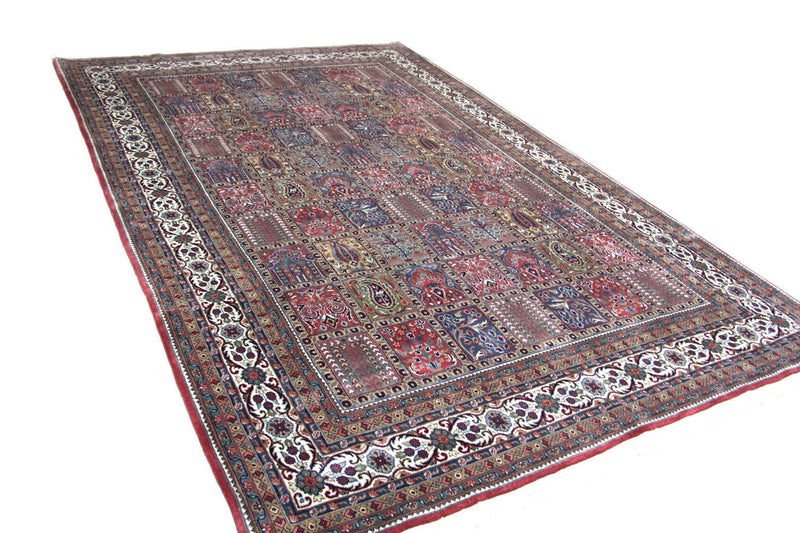 Tapis persan - Nomadic - 301 x 198 cm - bleu