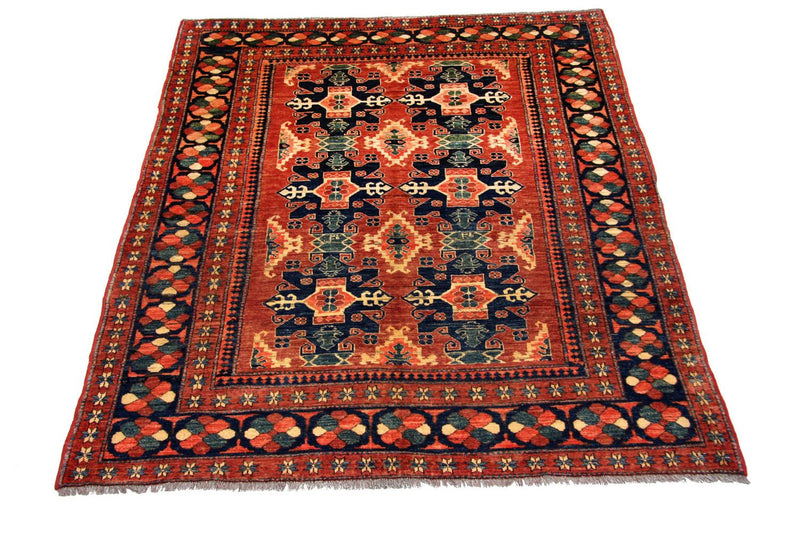 Tapis Ziegler - Kazak - 248 x 176 cm - orange