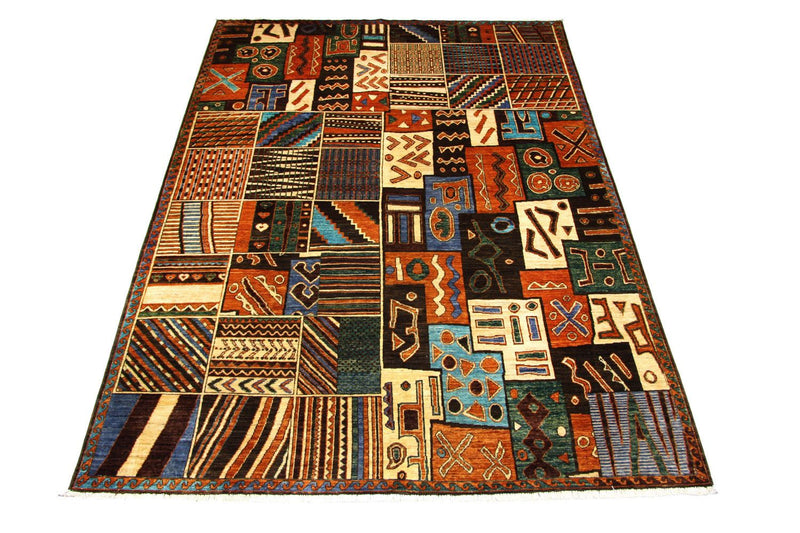 Tapis afghan - 305 x 220 cm - multicolore