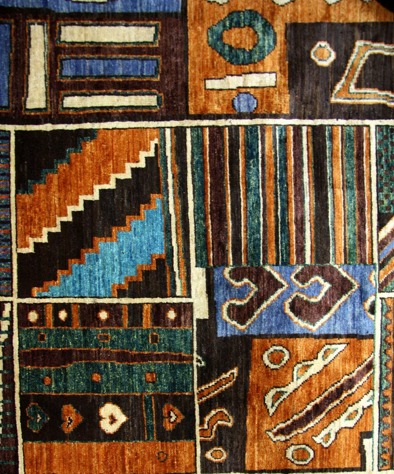 Tapis afghan - 305 x 220 cm - multicolore
