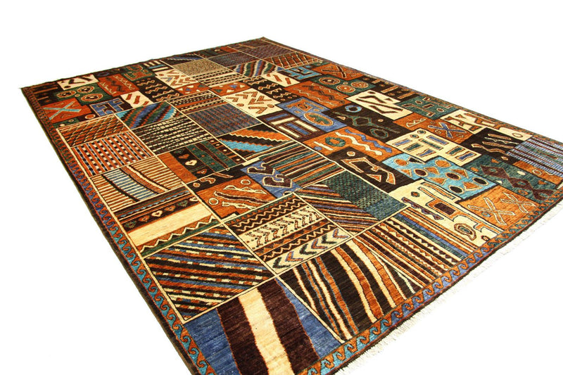 Tapis afghan - 305 x 220 cm - multicolore