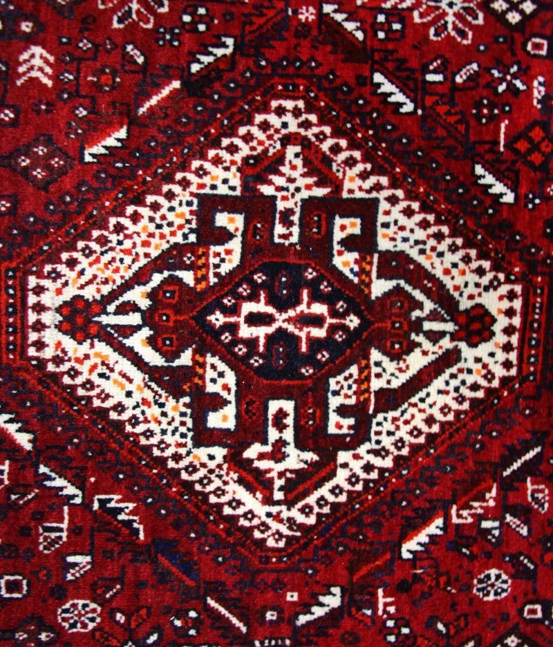 Tapis persan - Nomadic - 274 x 175 cm - rouge