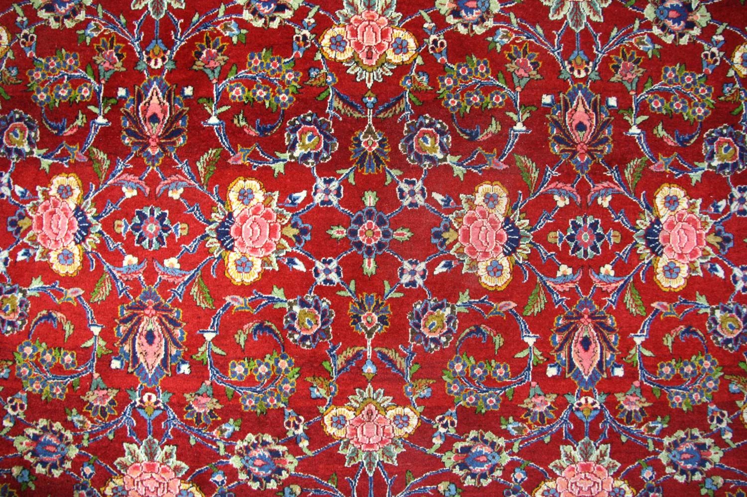 Perserteppich - Keshan 296 x 210 cm - rot