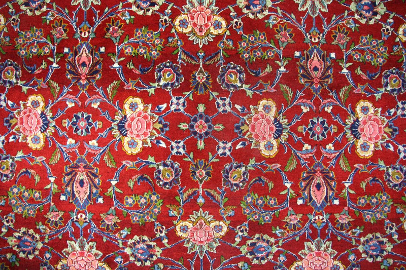 Perserteppich - Keshan 296 x 210 cm - rot