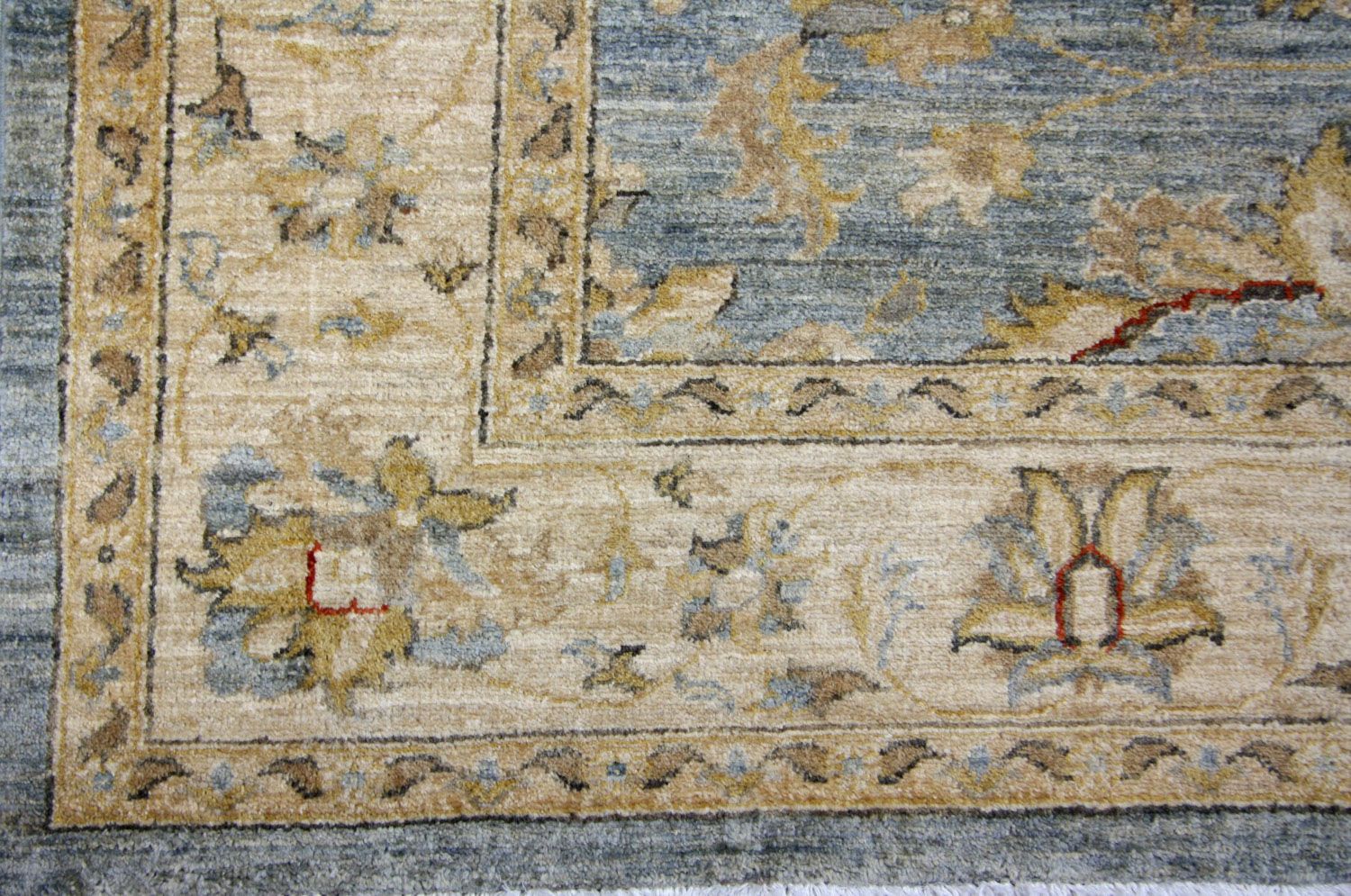 Tapis Ziegler - 297 x 197 cm - bleu