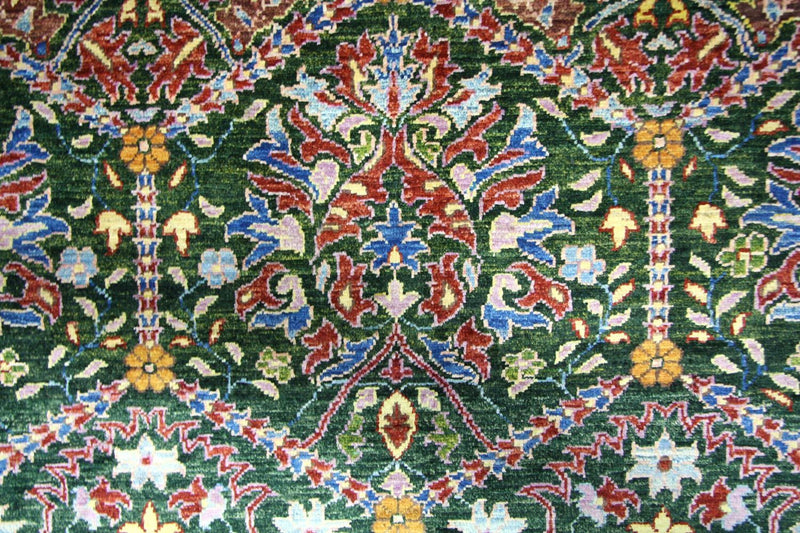Tapis Ziegler - 296 x 197 cm - bleu