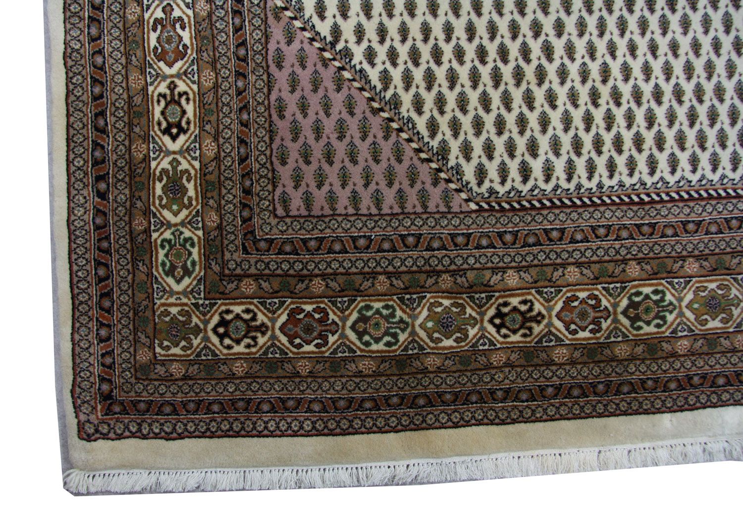 Tapis persan - Mir - 359 x 250 cm - bleu