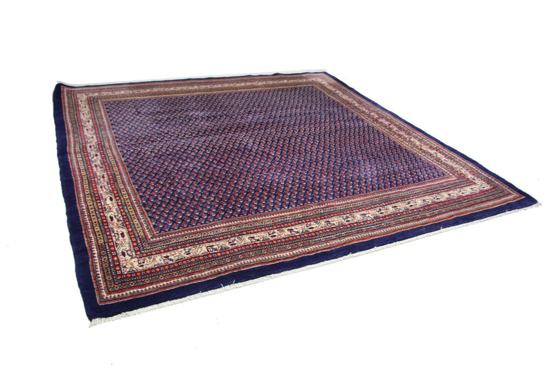 Tapis persan - Mir carré  - 267 x 266 cm - bleu