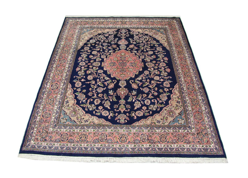Tapis persan - Tabriz - 302 x 244 cm - bleu