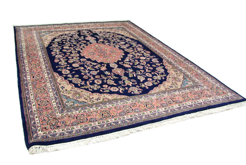 Tapis persan - Tabriz - 302 x 244 cm - bleu