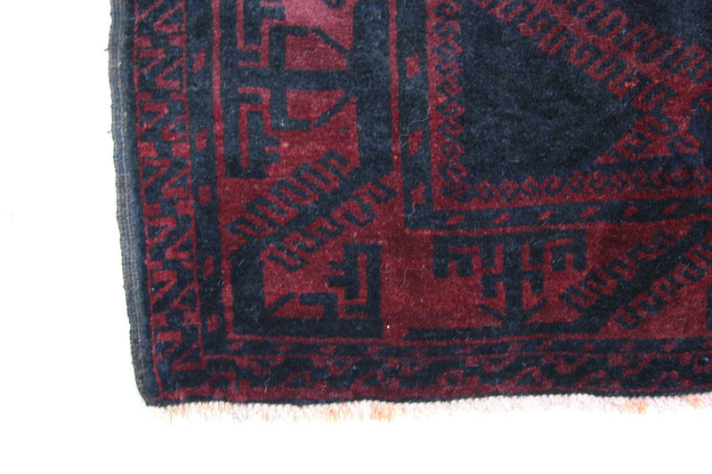 Belutsch Teppich 270 x 136 cm - blau
