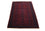 Tapis afghan - 155 x 100 cm - rouge