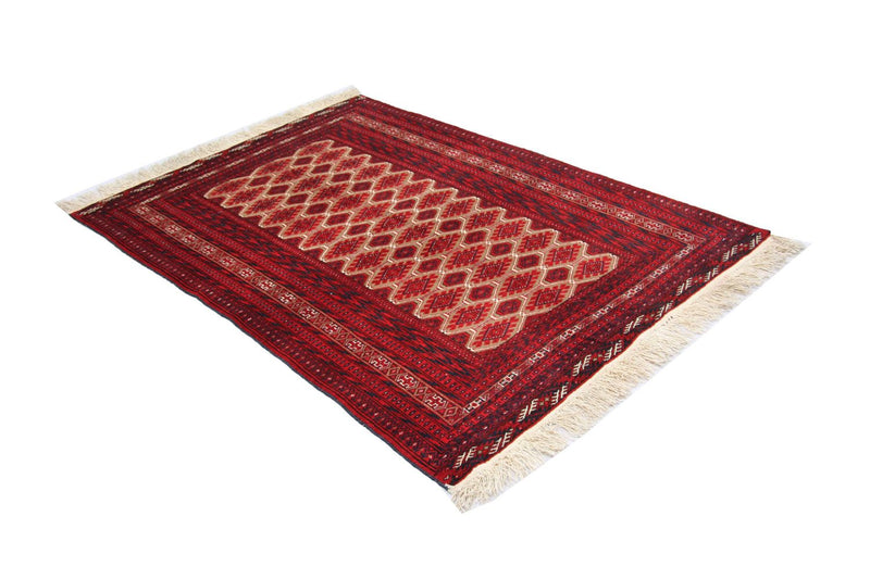 Tapis afghan - 170 x 118 cm - rouge
