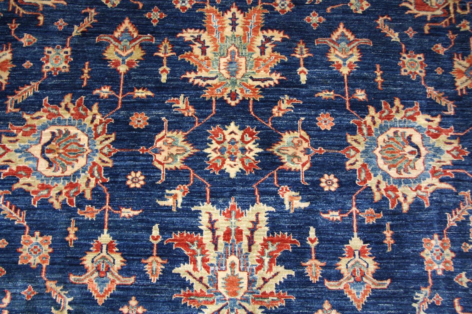Tapis Ziegler - Kazak - 303 x 246 cm - bleu
