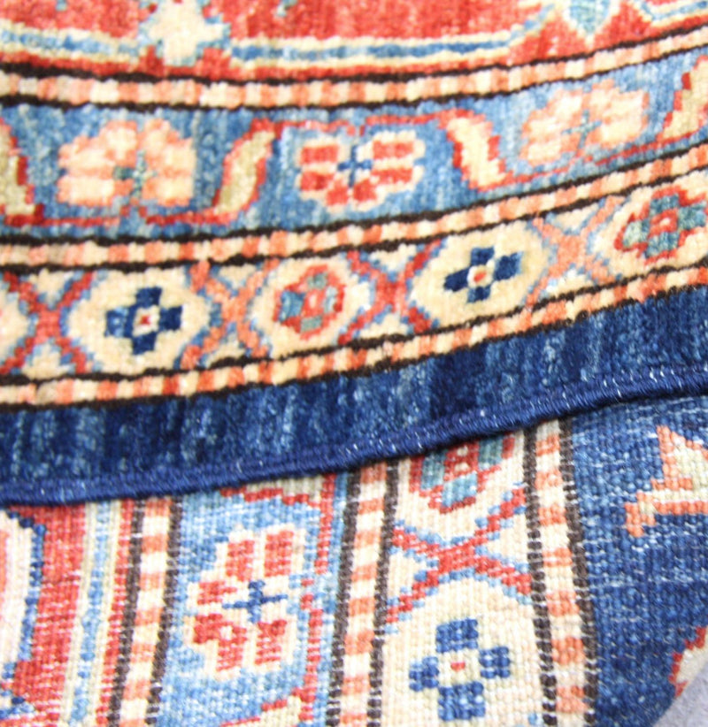Tapis Ziegler - Kazak - 303 x 246 cm - bleu