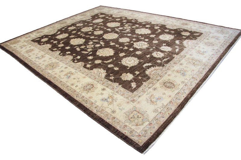Tapis Ziegler - 302 x 241 cm - marron