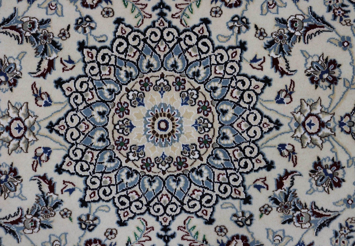 Tapis persan - Nain - Royal - 172 x 120 cm - bleu
