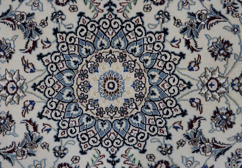 Tapis persan - Nain - Royal - 172 x 120 cm - bleu