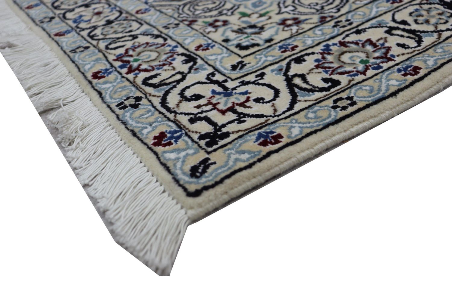 Tapis persan - Nain - Royal - 172 x 120 cm - bleu