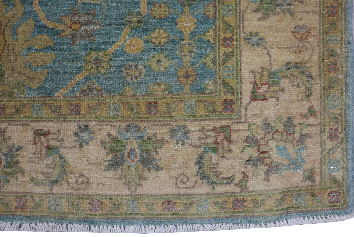 Ziegler Teppich 178 x 123 cm - blau