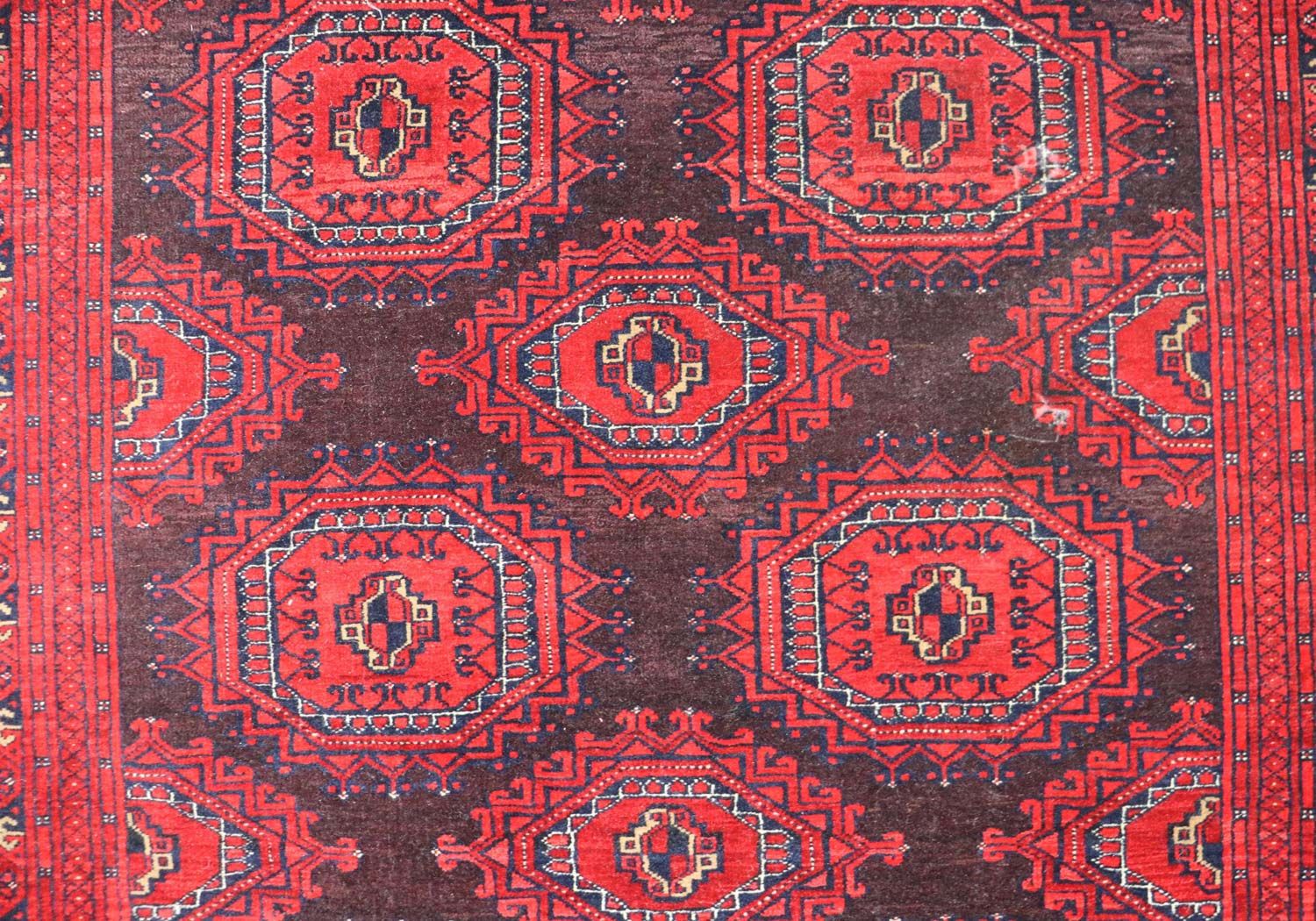Tapis Belutsch - 190 x 129 cm - rouge