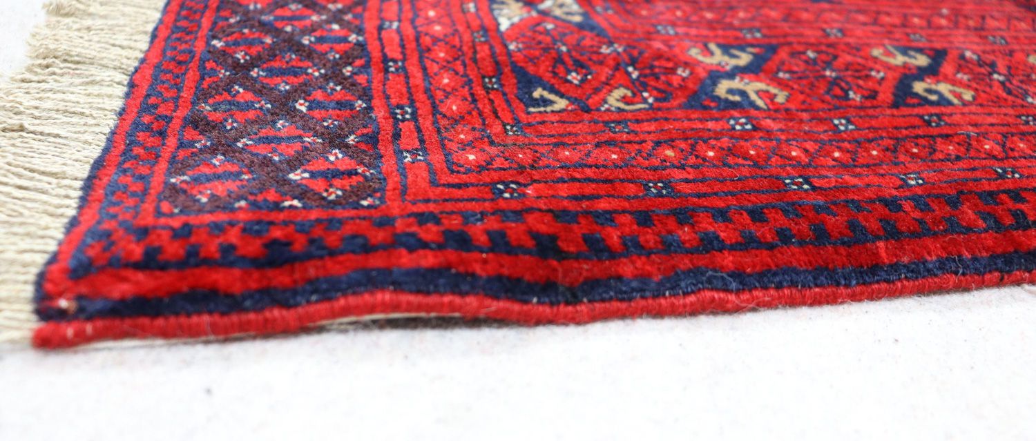 Tapis Belutsch - 190 x 129 cm - rouge