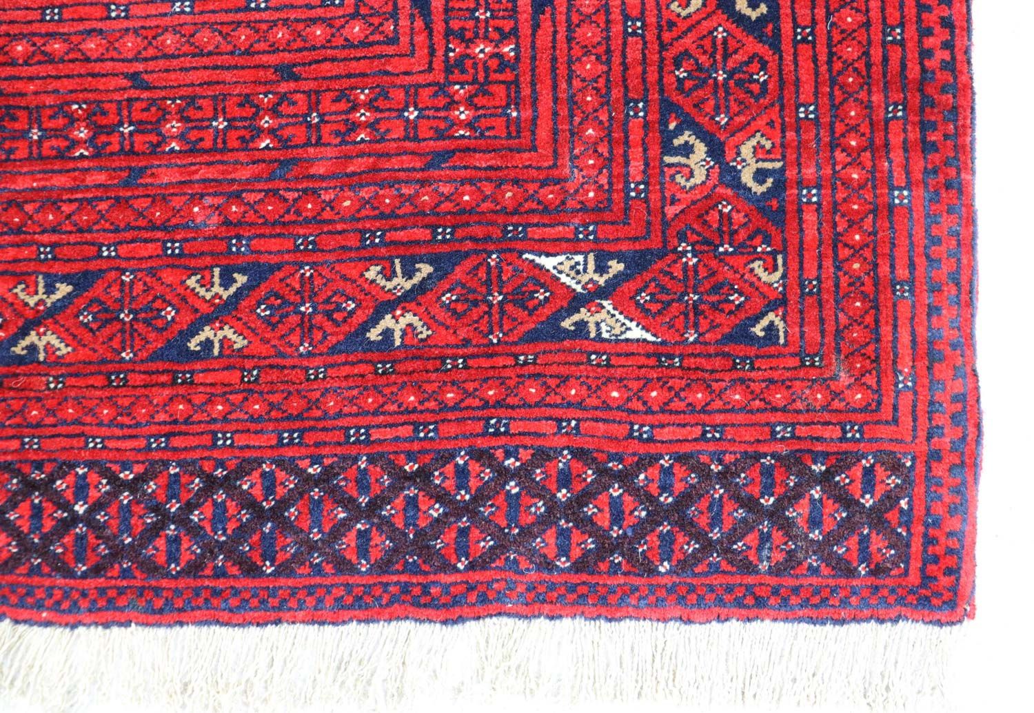 Tapis Belutsch - 190 x 129 cm - rouge