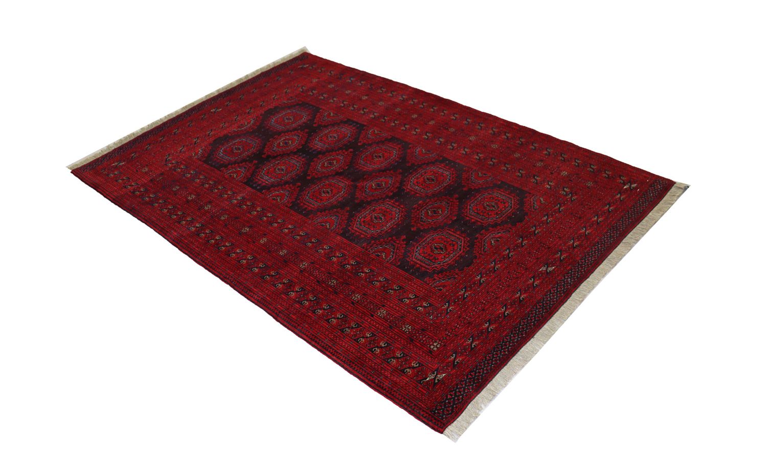 Tapis Belutsch - 190 x 129 cm - rouge