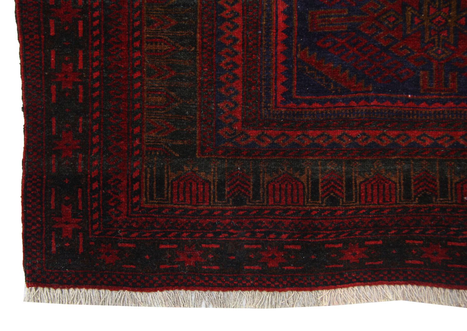 Tapis Belutsch - 151 x 107 cm - bleu