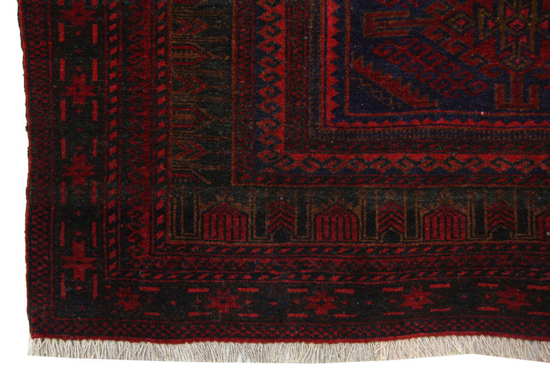 Tapis Belutsch - 151 x 107 cm - bleu