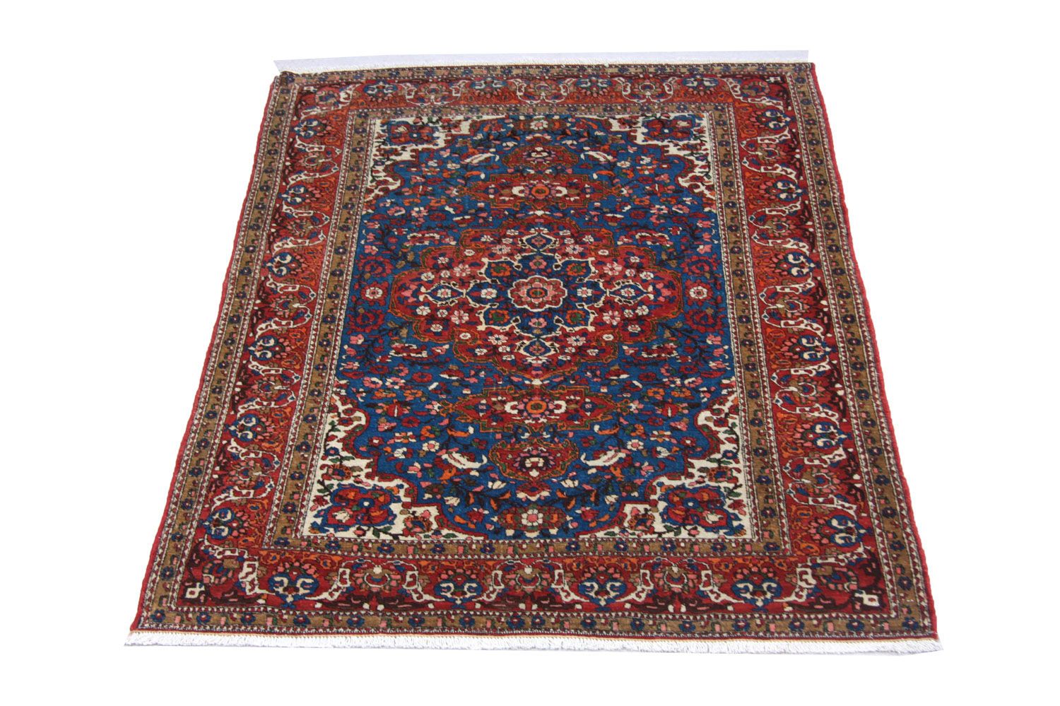 Perserteppich - Nomadic 203 x 143 cm - blau