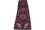 Tapis de couloir Tapis persan - Nomadic - 525 x 118 cm - bleu