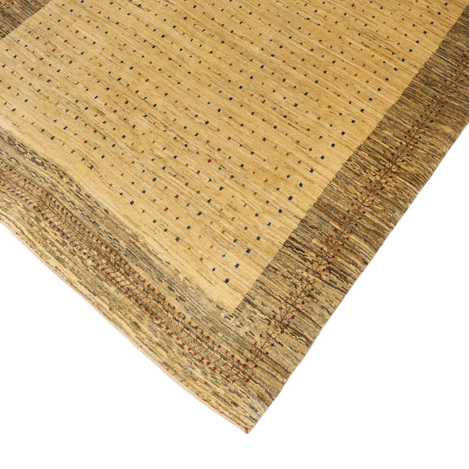 Tapis Gabbeh - Persan Kashkuli - 174 x 115 cm - beige clair