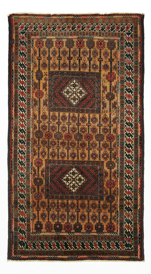Läufer Belutsch - 230 x 120 cm - braun