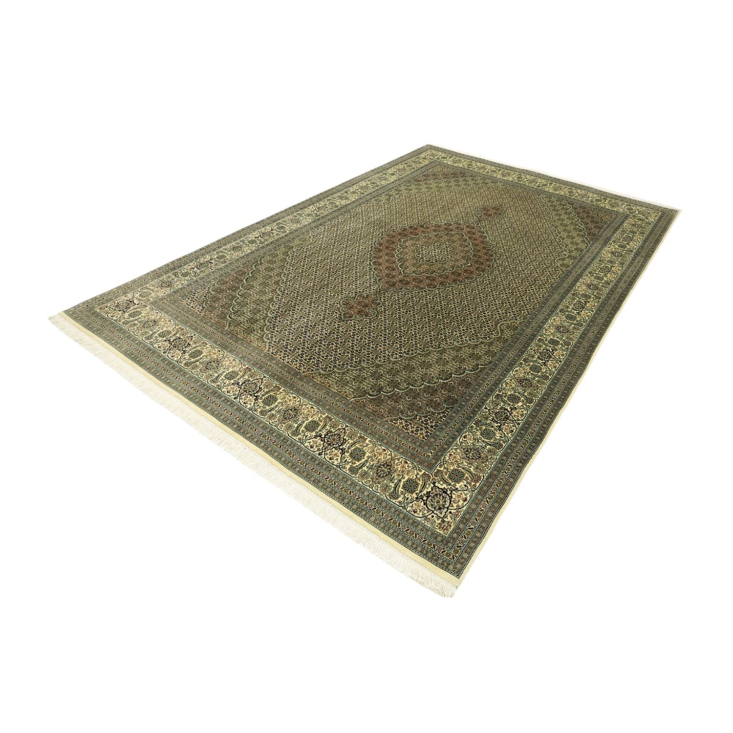 Tapis persan - Tabriz - Royal - Royal - 309 x 199 cm - argent
