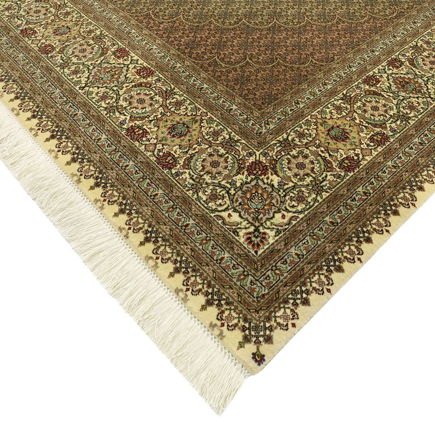 Tapis persan - Tabriz - Royal - Royal - 305 x 200 cm - sable