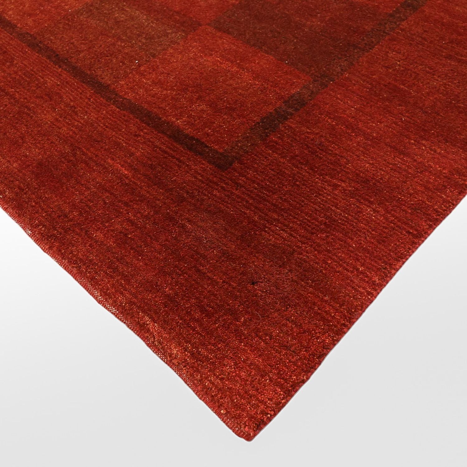 Tapis Gabbeh - Persan - 327 x 259 cm - rouge foncé