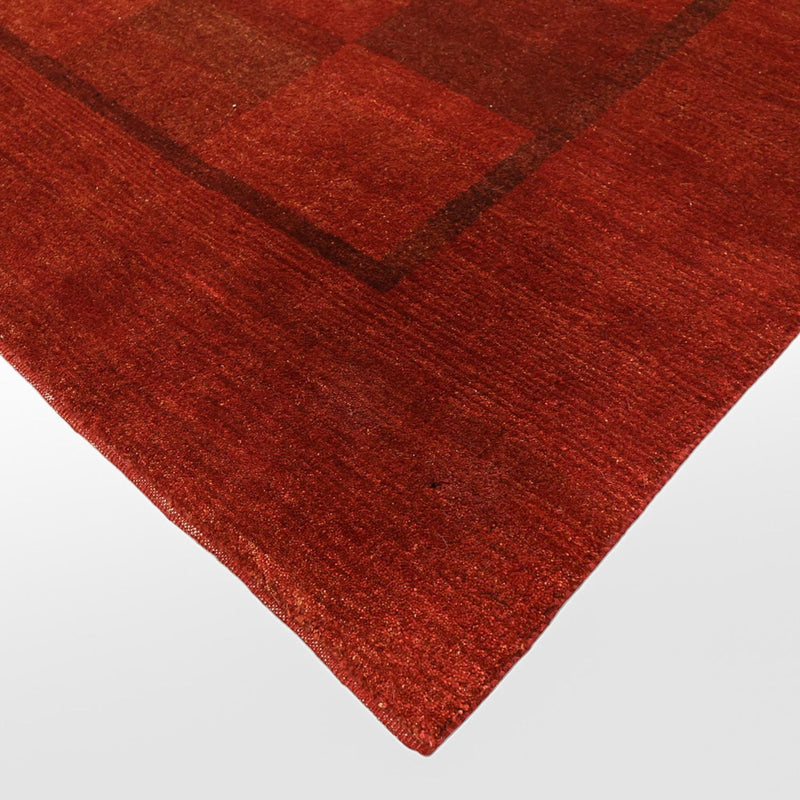 Tapis Gabbeh - Persan - 327 x 259 cm - rouge foncé