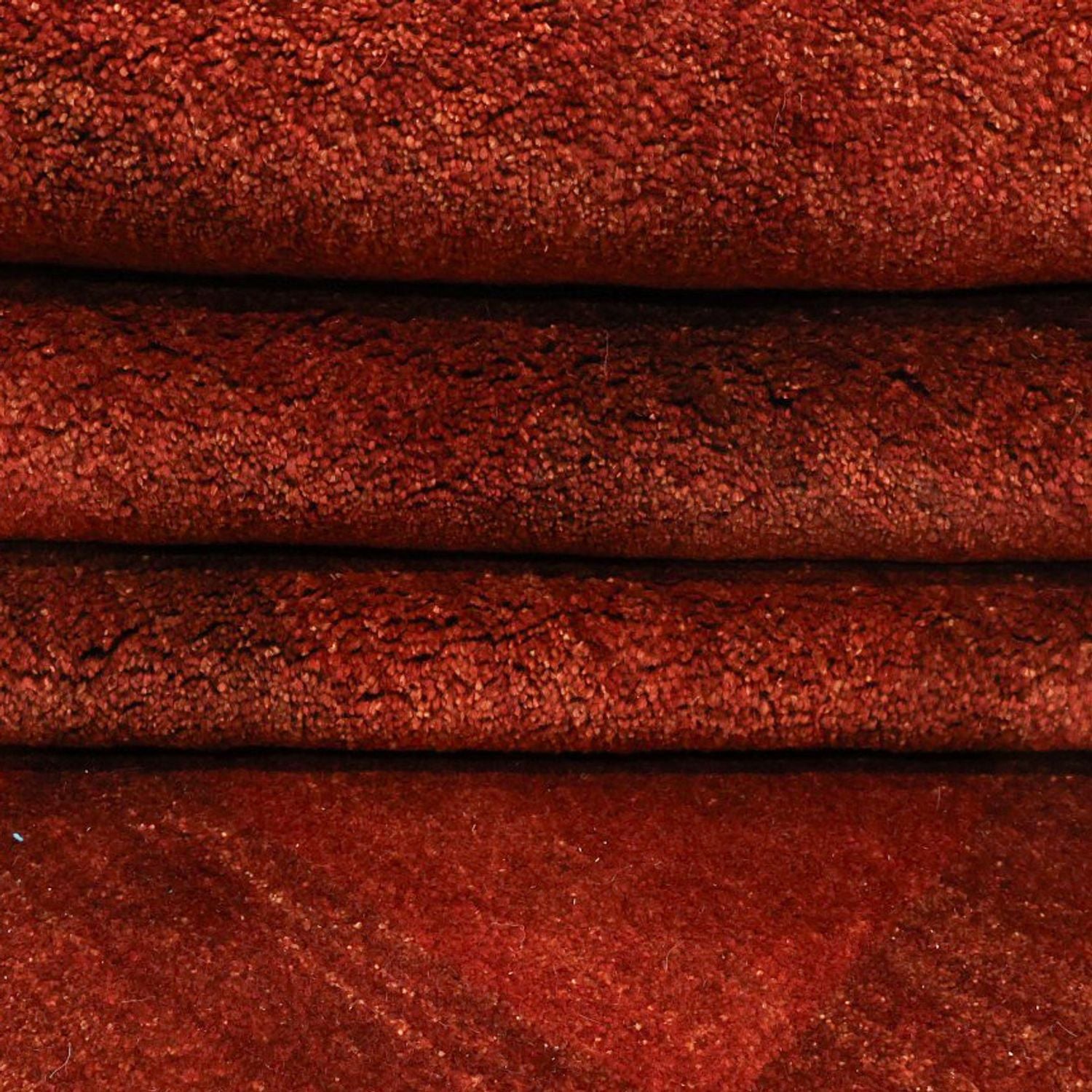 Tapis Gabbeh - Persan - 327 x 259 cm - rouge foncé