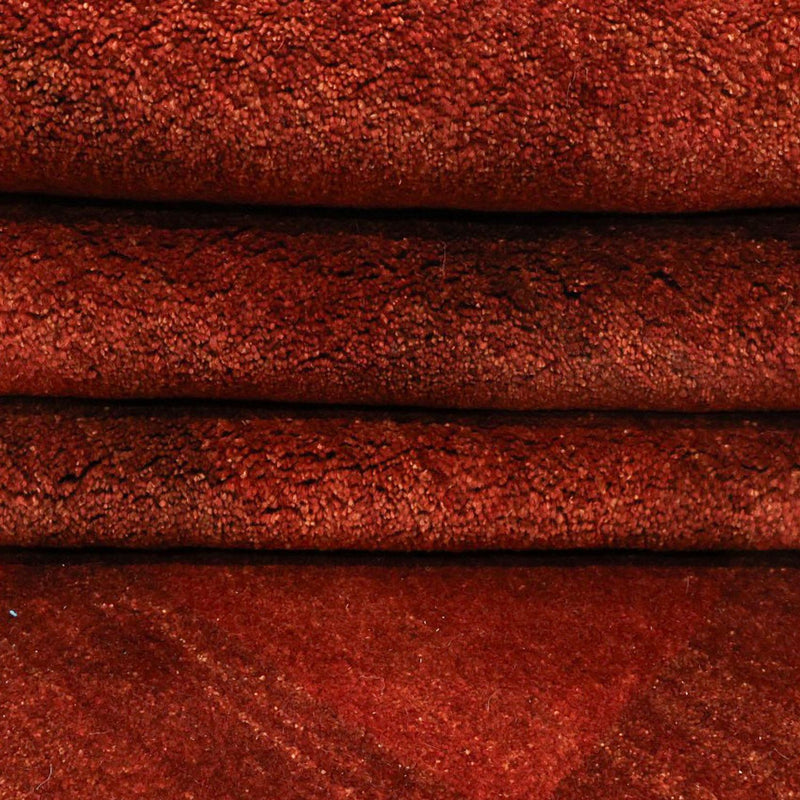 Tapis Gabbeh - Persan - 327 x 259 cm - rouge foncé