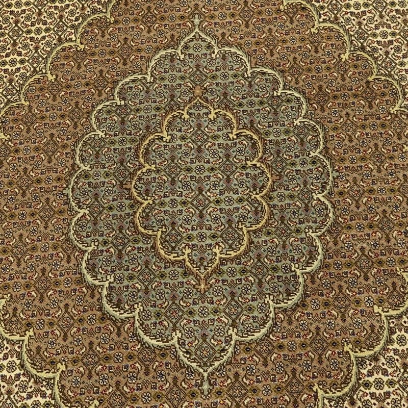 Tapis persan - Tabriz - Royal - Royal - 302 x 200 cm - beige foncé