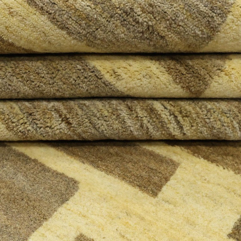 Tapis Gabbeh - Loribaft Persan - 287 x 200 cm - beige clair