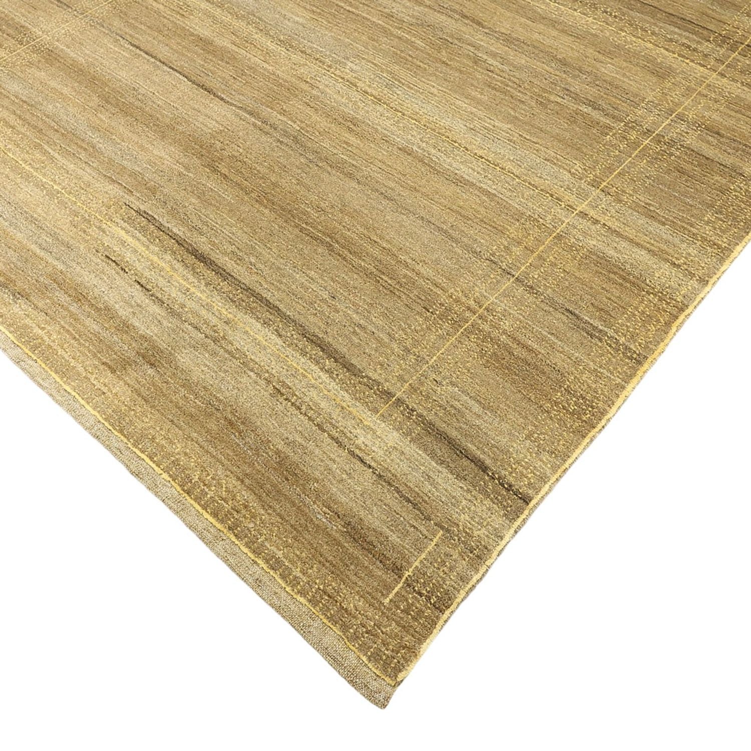 Tapis Gabbeh - Loribaft Persan - 227 x 173 cm - beige foncé